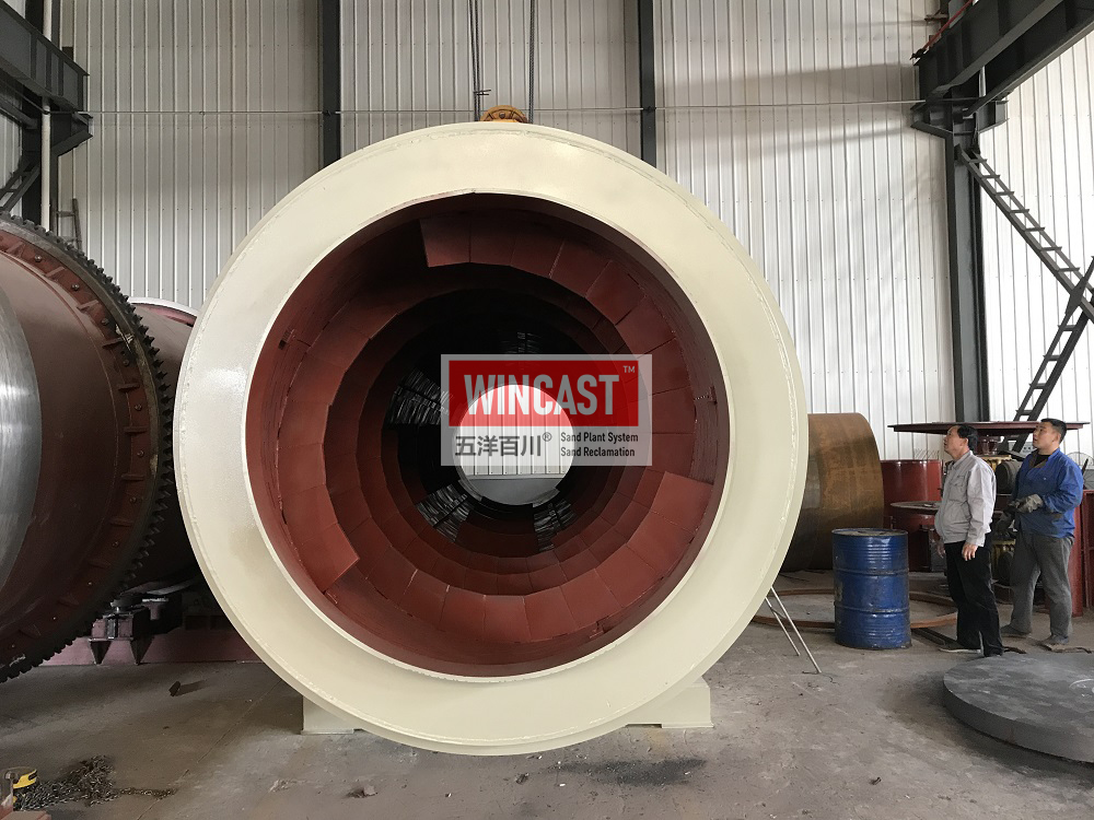 L32单层直型落砂滚筒