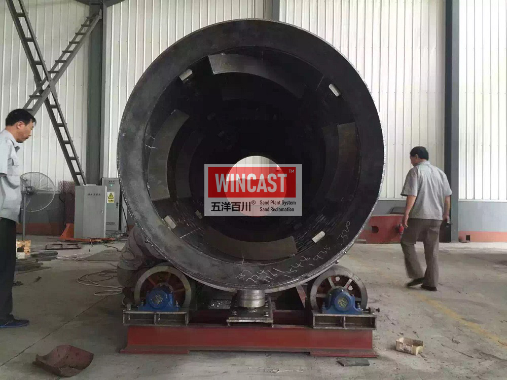 L33双层落砂冷却滚筒