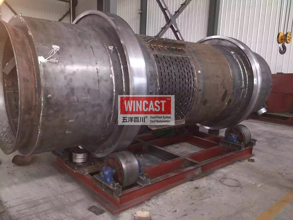 L33双层落砂冷却滚筒