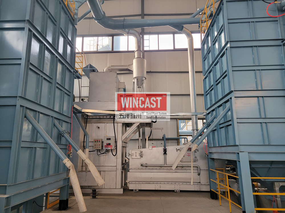 碱酚醛树脂砂再生系统