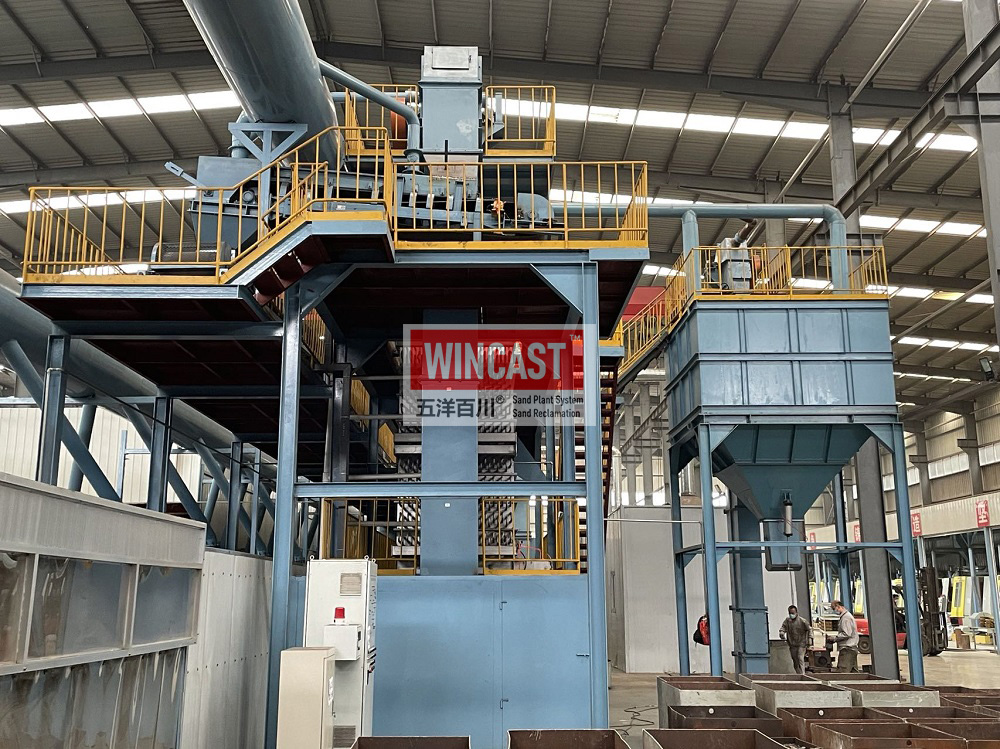 壳型钢丸生产线