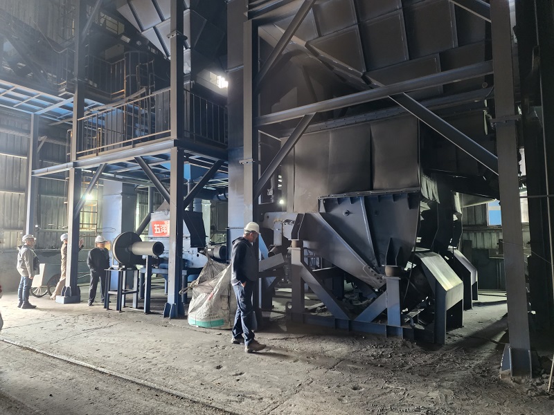 树脂砂处理系统